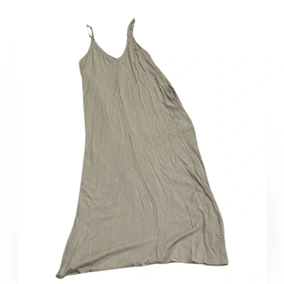 Lovestitch Weekend Mila Gauzy Maxi Dress | Cement | Size M/L - Picture 4 of 5